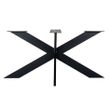Afbeelding van Richmond Interiors Poot Industrial Oakura Spider (zwart)
