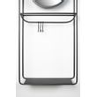 Afbeelding van White label living Wall Rack Mirror Duco