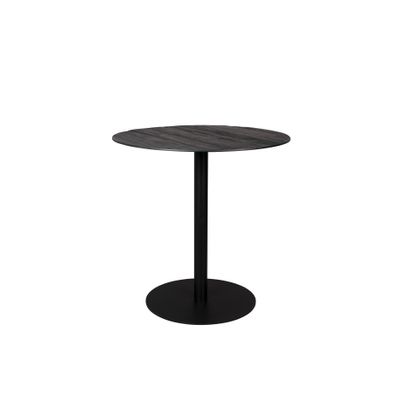 Dutchbone Braza Bistro Tafel Round Zwart Dutchbone Braza Bistro Tafel Round Zwart