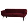 Afbeelding van Woood Rocco Sofa Rood - 187 CM