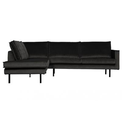BePureHome Rodeo Hoekbank Links Antraciet BePureHome Rodeo Hoekbank Links Antraciet