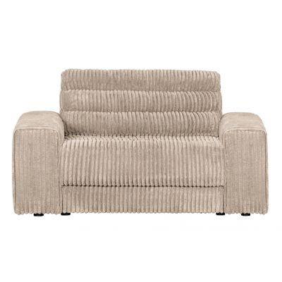 BePureHome Date Loveseat Grove Ribstof Naturel BePureHome Date Loveseat Grove Ribstof Naturel