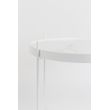 Afbeelding van Zuiver Cupid Side Table Marble Wit
