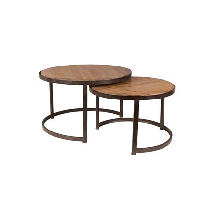 White Label Living Coffee Table Jack Set Of 2 White Label Living Coffee Table Jack Set Of 2