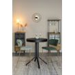 Afbeelding van White Label Living Counter Table Maze Round Natural