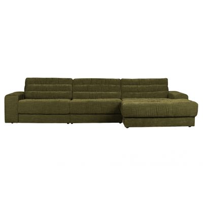 BePureHome Date Chaise Longue Rechts Vintage Groen BePureHome Date Chaise Longue Rechts Vintage Groen