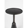 Afbeelding van White Label Living Side Table Noah Antique Black