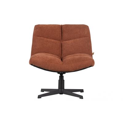 Woood Vinny Draaifauteuil BouclÉ Roest Woood Vinny Draaifauteuil BouclÉ Roest