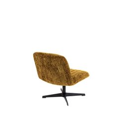 White Label Living Lounge Chair Belmond Rib Ochre