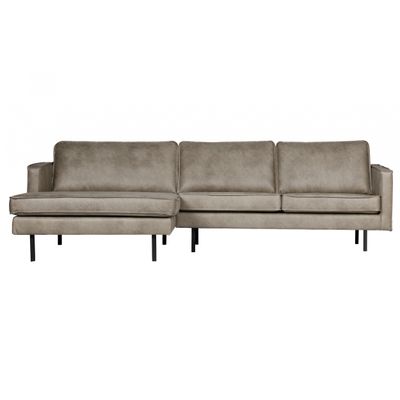 BePureHome Rodeo Chaise Longue Links Elephant Skin BePureHome Rodeo Chaise Longue Links Elephant Skin