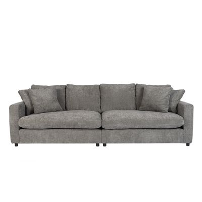 Zuiver Sense 3-zits Bank Grey Soft Zuiver Sense 3-zits Bank Grey Soft
