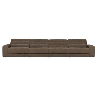 BePureHome Date 4-zits Bank Vintage Warm Grijs BePureHome Date 4-zits Bank Vintage Warm Grijs