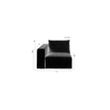Afbeelding van Zuiver Outdoor Sofa Element Breeze Links Grijs