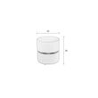 Afbeelding van White Label Living Stool Bubbly Sun