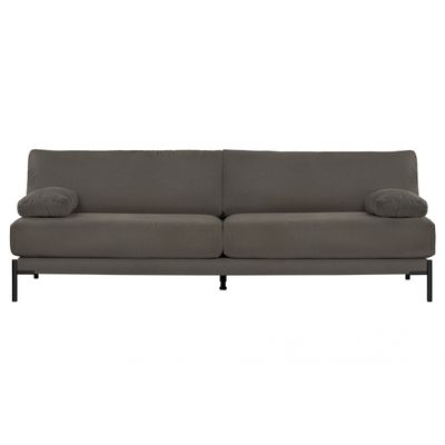 VT Wonen Sleeve 3-zits Bank Canvas Antraciet VT Wonen Sleeve 3-zits Bank Canvas Antraciet