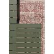 Afbeelding van Zuiver Vondel Garden Eetbank Groen - 129,5 CM