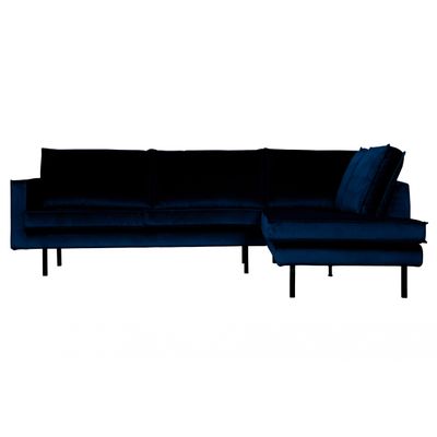 BePureHome Rodeo Hoekbank Rechts Donkerblauw BePureHome Rodeo Hoekbank Rechts Donkerblauw