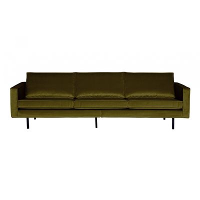 BePureHome Rodeo 3-zits Bank Olijfgroen BePureHome Rodeo 3-zits Bank Olijfgroen