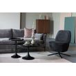 Afbeelding van Zuiver Dusk Lounge Chair Dark Grey