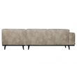 Afbeelding van BePureHome Statement Hoekbank Rechts Elephant Skin