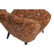 Afbeelding van Woood Sara Fauteuil Fluweel Fenix Print