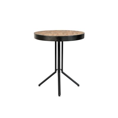 White Label Living Counter Table Maze Round Natural White Label Living Counter Table Maze Round Natural