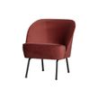 Afbeelding van BePureHome Vogue Fauteuil Fluweel Chestnut