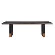Afbeelding van Richmond Interiors Eettafel Hunter 260x100 (Goud)