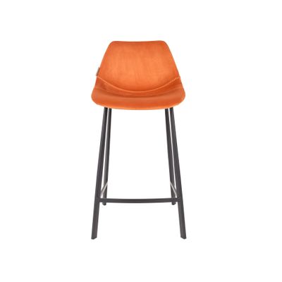 Dutchbone Franky Counterstoel Oranje Dutchbone Franky Counterstoel Oranje