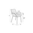 Afbeelding van Zuiver Brit Armchair Roze