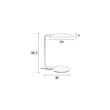 Afbeelding van Zuiver Pixie Bureaulamp Wit