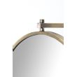 Afbeelding van White Label Living Mirror Lara Brass