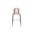 Afbeelding van White Label Living Counter Stool Aspen Light Pink