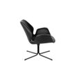 Afbeelding van Zuiver Nikki Lounge Chair Zwart