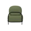 Afbeelding van White Label Living Lounge Chair Polly Green