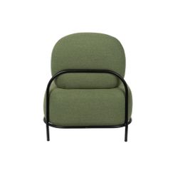 White Label Living Lounge Chair Polly Green
