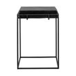 Afbeelding van Richmond Interiors Bijzettafel Bolder aluminium zwart (Zwart)