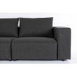 Afbeelding van Zuiver Outdoor Sofa Element Breeze Rechts Antraciet