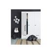 Afbeelding van Woood Connect Kast Wit - 3 Deurs, Stroken + Lade