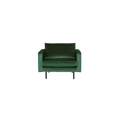 BePureHome Rodeo Fauteuil Velvet Green Forest BePureHome Rodeo Fauteuil Velvet Green Forest