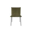 Afbeelding van White Label Living Chair Floke Velvet Olive