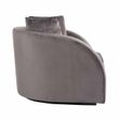Afbeelding van Richmond Interiors Fauteuil Darwin met 2 kussens Stone Velvet (Quartz Stone 101)