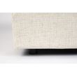 Afbeelding van Zuiver Sense Hocker Cream