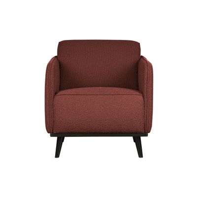 BePureHome Statement Fauteuil Bouclé Chetsnut BePureHome Statement Fauteuil Bouclé Chetsnut