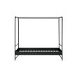 Afbeelding van VT Wonen Bunk Hemelbed Metaal Zwart 120 x 200 CM