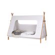 Afbeelding van Woood Tipi Bed Wit