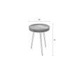 Afbeelding van Zuiver Karrara Side Table Wit