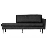 BePureHome Rodeo Daybed Rechts Zwart
