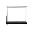 Afbeelding van Woood Dani Hemelbed Metaal Zwart 90x200 Cm