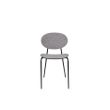 Afbeelding van White Label Living Chair Donny Grey
